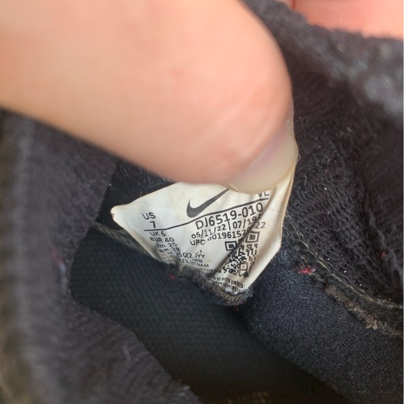 Nike Alpha Huarache baseball molded cleats, men’s size 7 - Picture 5 of 6